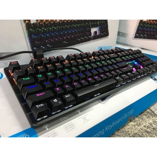 Bàn phím cơ chơi game Hp GK100F, blue switch phù hợp cho PC và Laptop