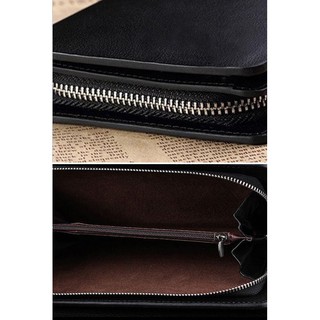 Ví da dài unisex phong cách châu âu   (Mã số: VI12)