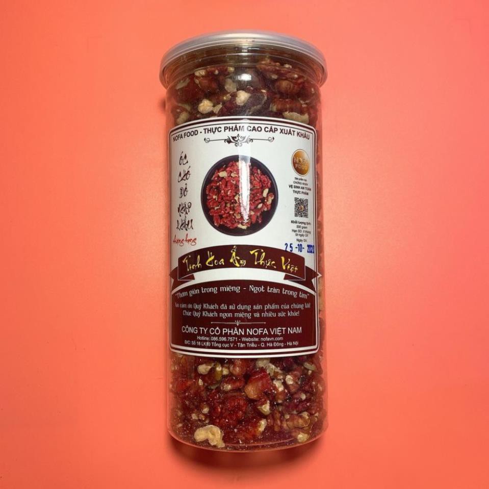 Hạt Óc Chó Đỏ Hartley Mỹ 500G - Hàng Nhập Khẩu Thượng Hạng-Cam Kết Chất Lượng NOFAFOOD | BigBuy360 - bigbuy360.vn