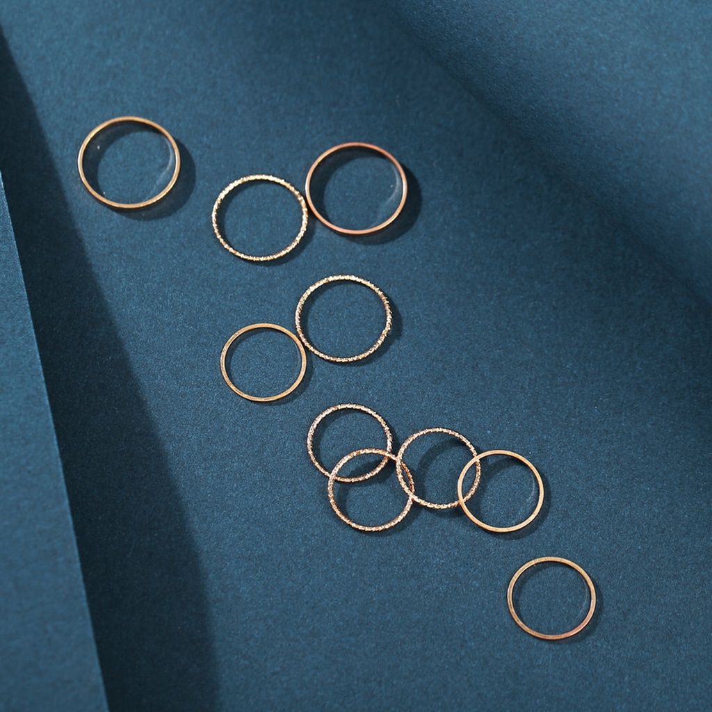 Nhẫn Nữ Kiểu Dáng Đơn Giản Hợp Thời Trang