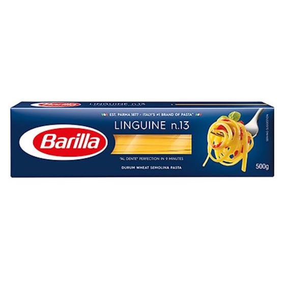 Mì Linguine sợi dẹp số 13 Barilla hộp 500g