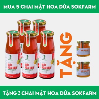 Mật Hoa Dừa SokFarm - Đặc Sản Trà Vinh - Giàu khoáng chất - Thay thế cho mật ong rất tốt