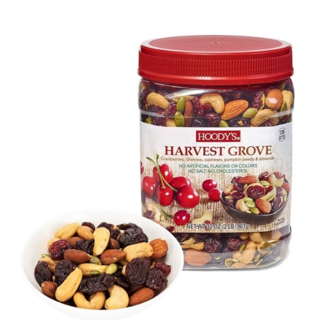 Hỗn hợp hạt trái cây sấy khô Hoody’s