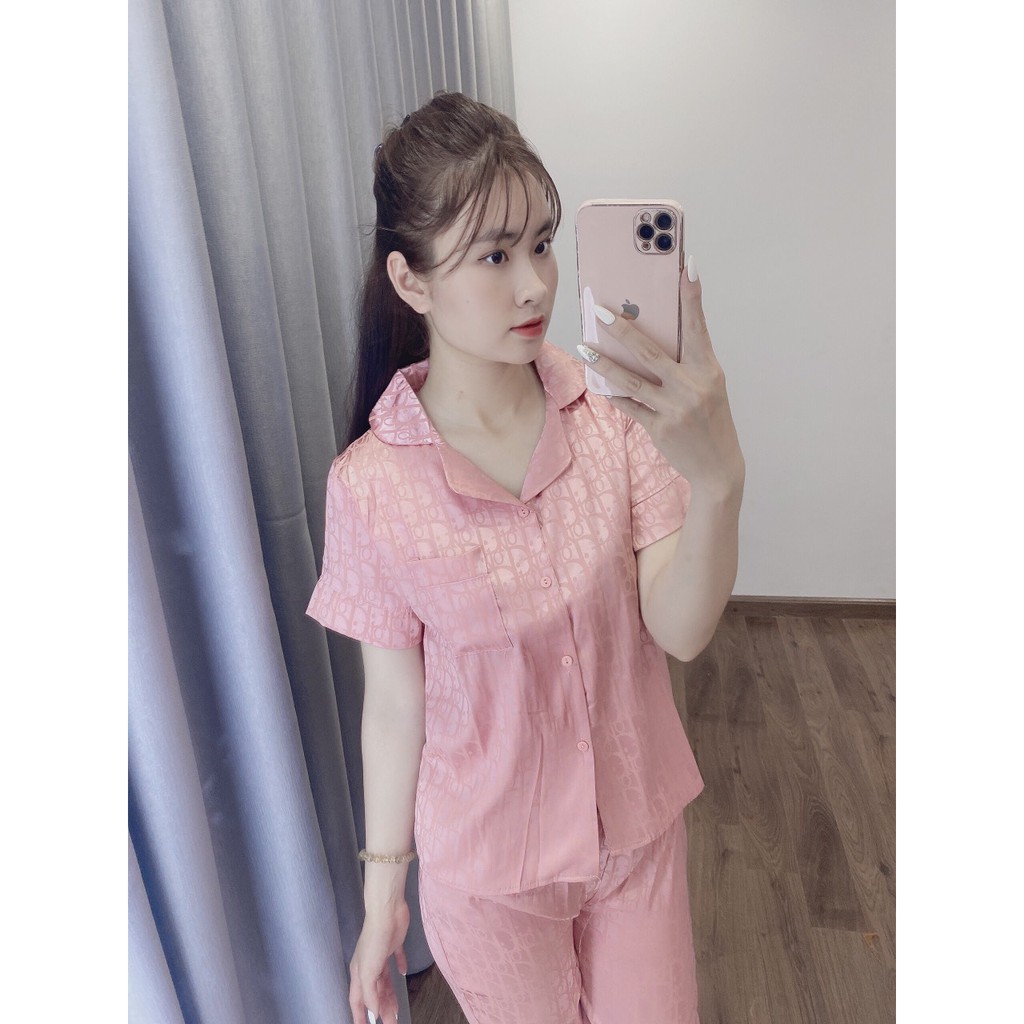 ( Xả Hàng Bán Lỗ) Bộ Đồ Pijama-Bộ Lụa satin Mặc Nhà Hàng Cao Cấp loại 1 {Ảnh Thật Sp] | WebRaoVat - webraovat.net.vn