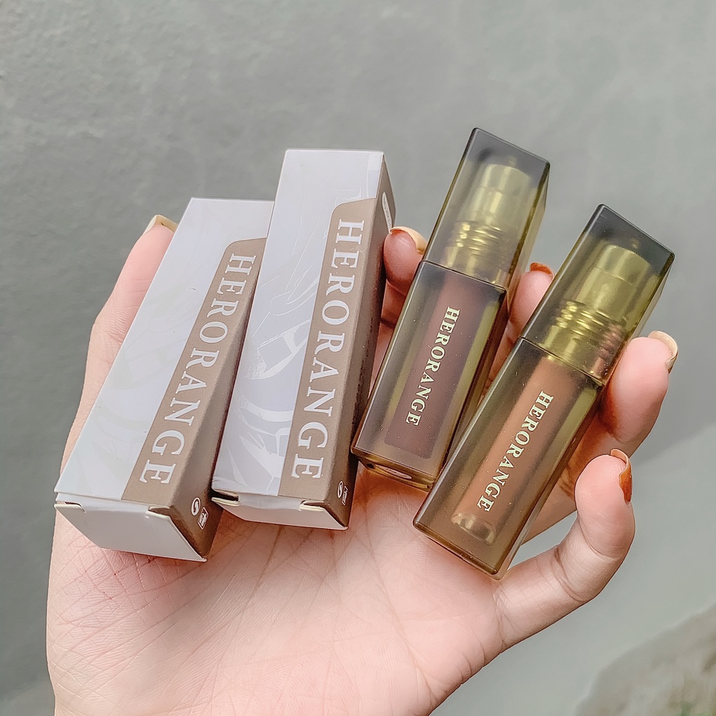 Son kem Herorange vuông vỏ xanh lá