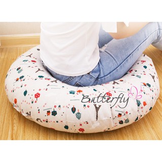 (Bu Décor)  Nệm ngồi bệt kiểu Nhật size lớn 15cm
