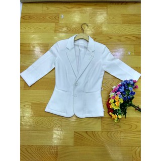 Áo vest nữ cao cấp Linh Chi màu trắng AVLC25