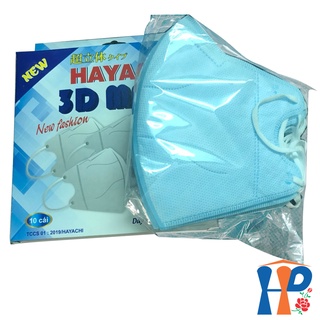 Khẩu trang vải 5 lớp kháng khuẩn NaNo 5 layers fabric mask 10pcs (ngăn giọt bắn, che nắng) Hani Peni