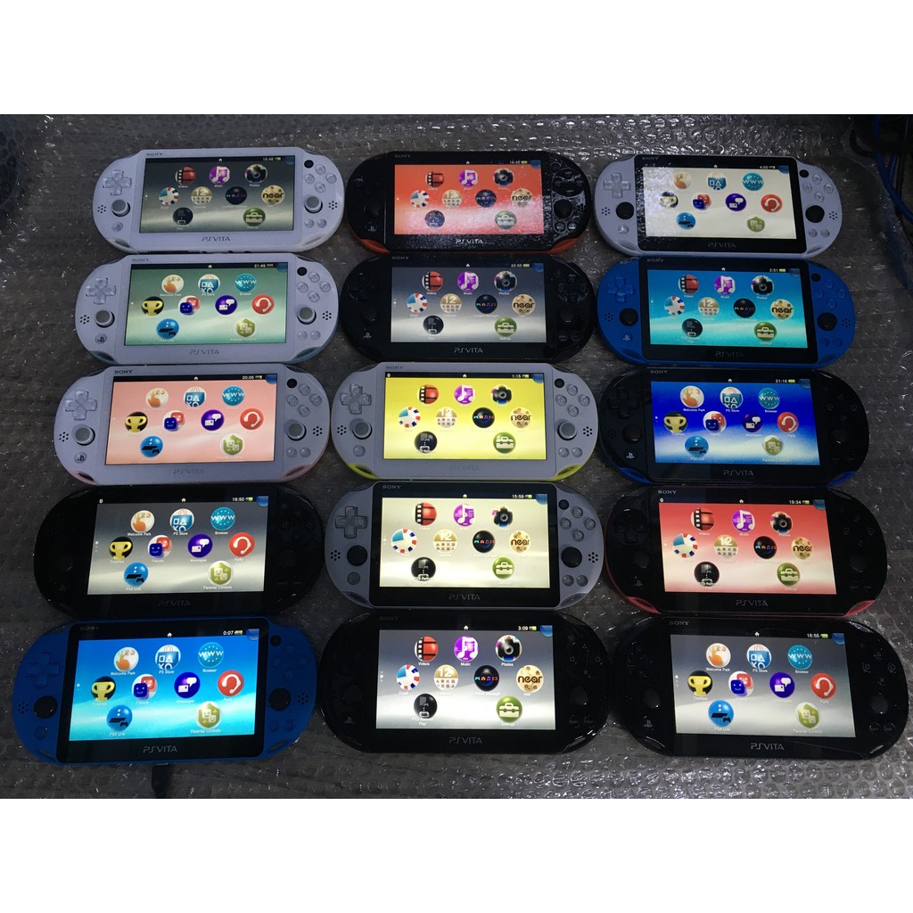 [Mã 2611DIENTU500K hoàn 7% đơn 300K] PsVita 1000 - Ps Vita 2000 (Kho GameFree 5000+) Đầy Đủ Phụ Kiện