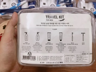 Set Travel Kit Mini 6 Món Cho Nam