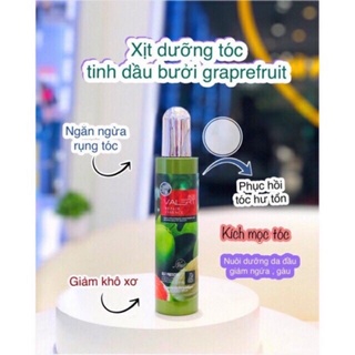 Xịt dưỡng tóc bưởi