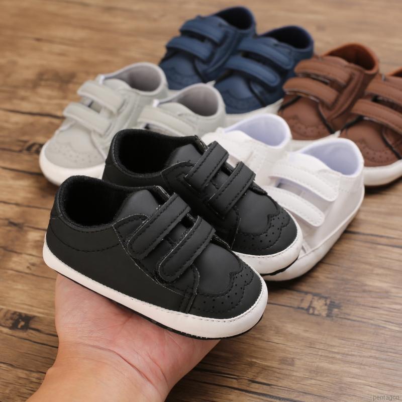 Giày sneaker tập đi đế mềm chống trượt xinh xắn dành cho bé từ 0-18 tháng tuổi