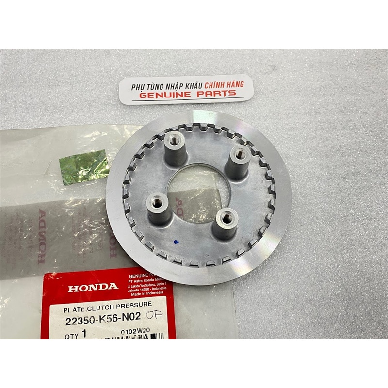 Đế nhôm nồi SONIC, WINNER, GTR, CBR chính hãng Honda Indo 22350K56N02 / 22350K56N03