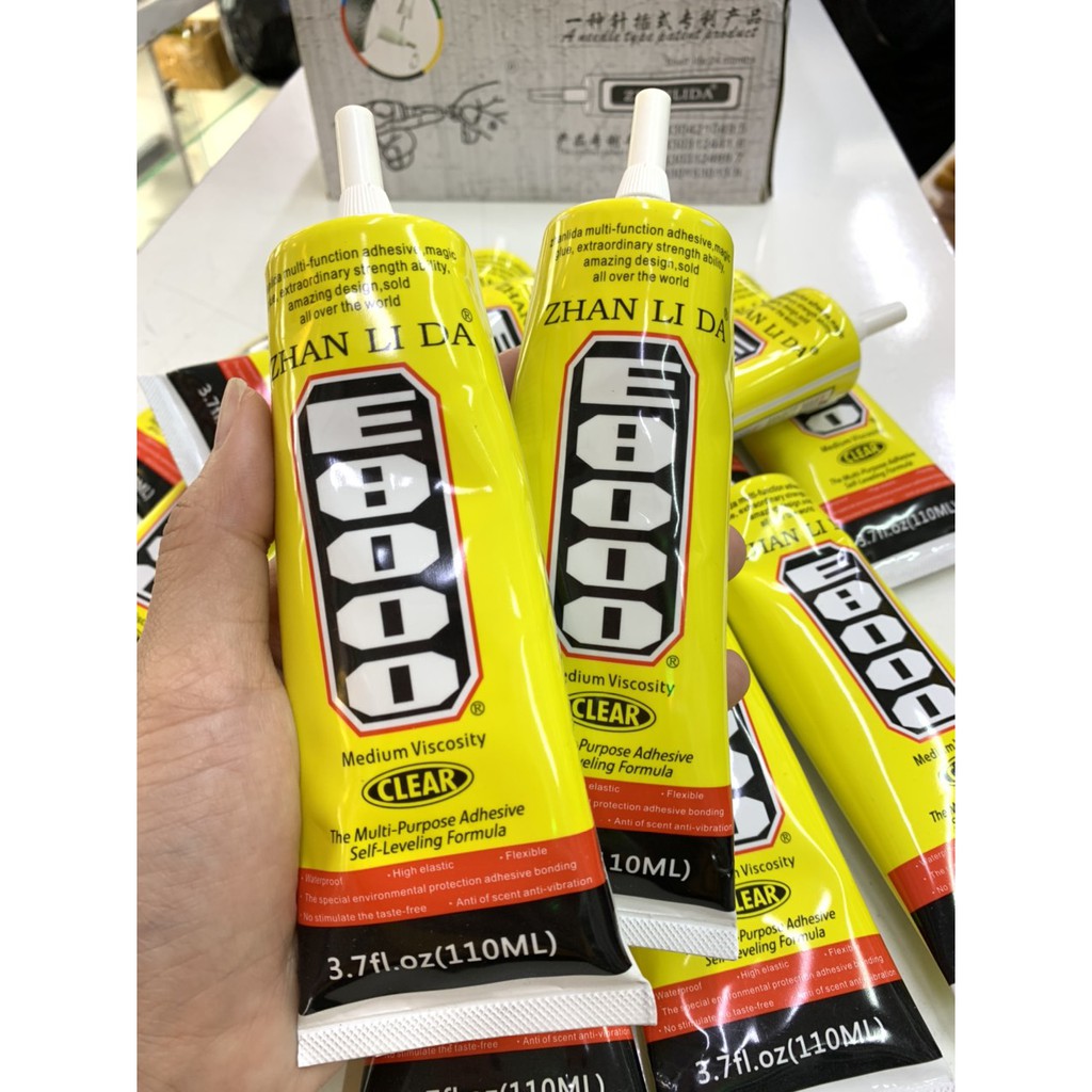 KEO E8000 DÁN ĐA NĂNG TUÝP 110ML