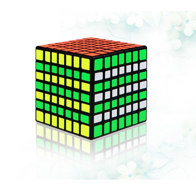 Rubik 7x7 Qiyi QiXing Sticker (Tặng Dầu Bôi Trơn Và Chân Đế) - Rubik 7x7x7 Rubik Cao Cấp Quốc Tế Thách Thức Trí Tuệ