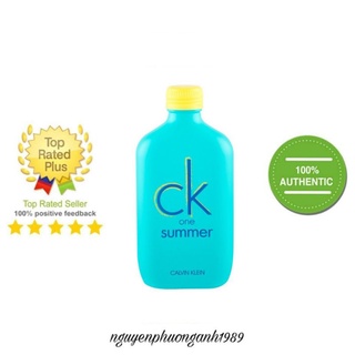 Nước hoa CK One Summer 100ml phiên bản hè 2020