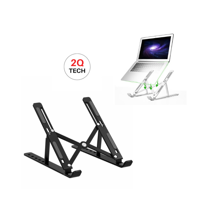 Giá đỡ laptop, Macbook, ipad bằng nhôm có thể điều chỉnh được độ cao, đế tản nhiệt laptop, đế kê laptop nhôm N3