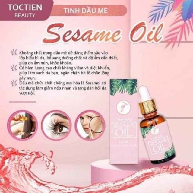 [RẺ VÔ ĐỊCH] TINH DẦU MÈ - SERUM TINH DẦU MÈ SESAME OIL TÓC TIÊN | BigBuy360 - bigbuy360.vn