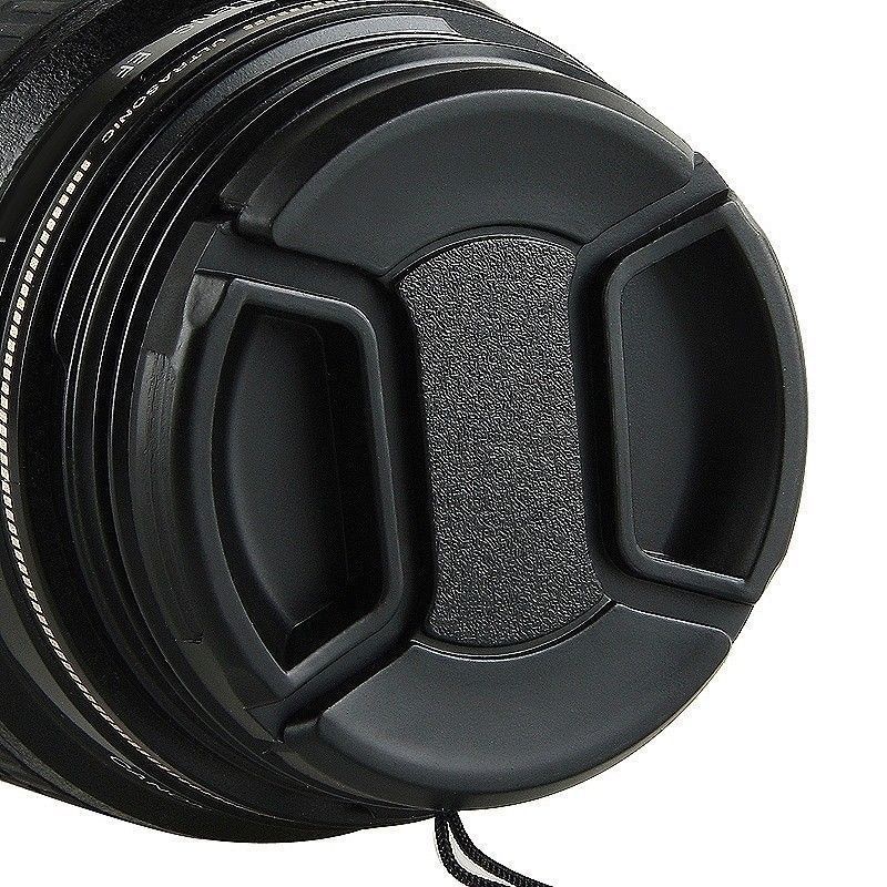Nắp đậy bảo vệ ống kính máy ảnh cỡ 37mm 40.5mm 43mm 46mm 49mm 52mm 55mm 58mm dành cho Canon Nikon DSLR