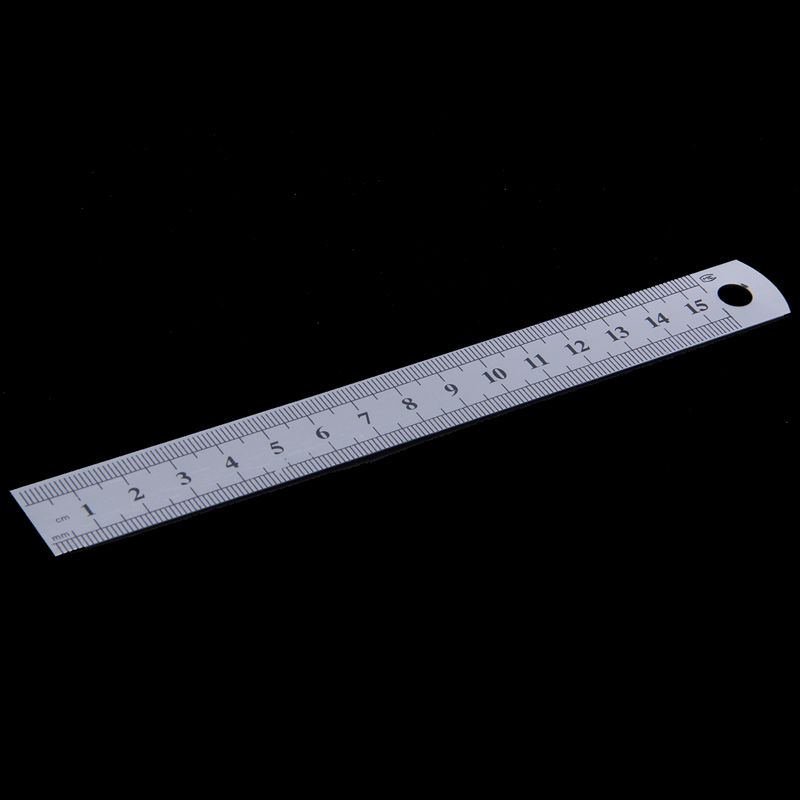 Thước đo kim loại không gỉ 15cm 6 inch