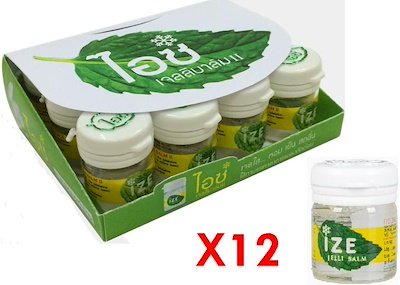 Dầu gió hít thông mũi bạc hà  Ize Jelli Balm