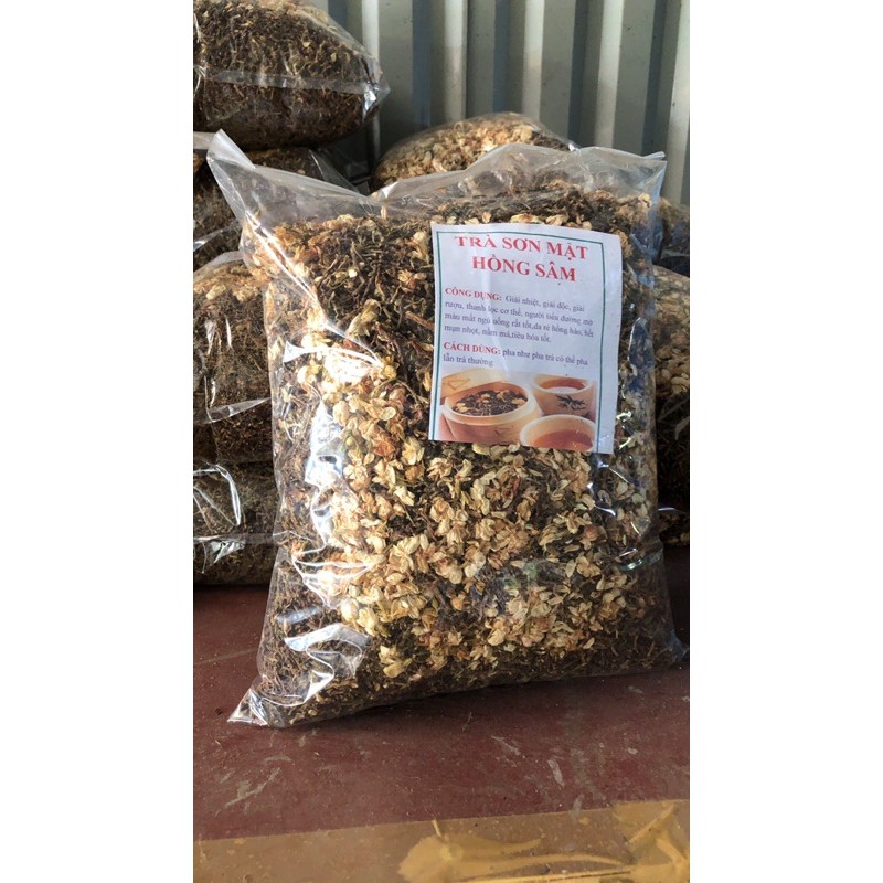Trà Sơn Mật Hồng Sâm.." gói 1kg " giá sỉ