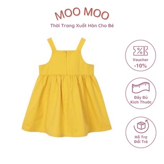 Váy yếm allo&lugh màu vàng siêu xinh 227v033h