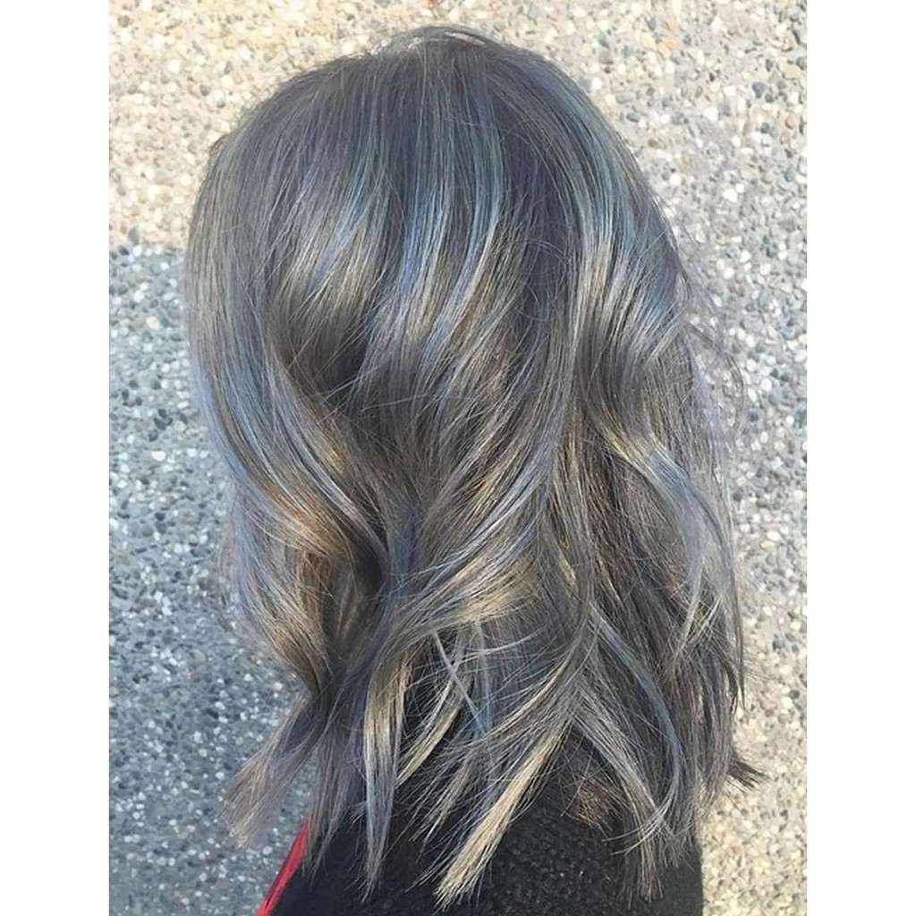 Thuốc Nhuộm Tóc Xám Gray Tông level 7 mã 7/11 kèm trợ