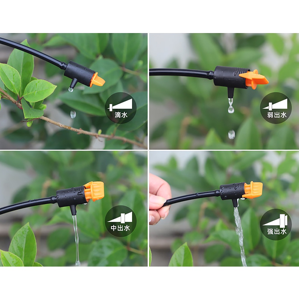 Set 20 Đầu Phun Sương 0~60L Áp Suất Lớn Cho Hệ Thống Tưới Nước Sân Vườn