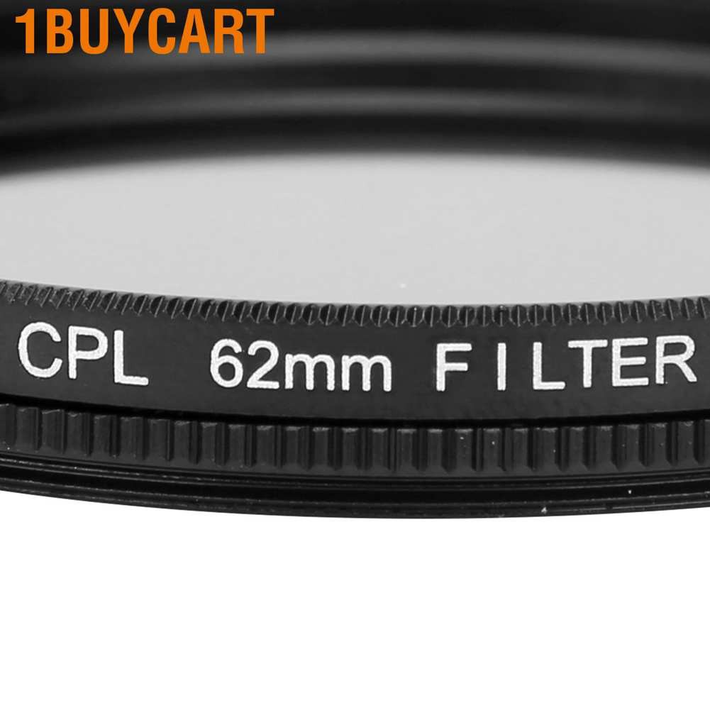 1buycart Junestar CPL Lens Filter Polarizing for Canon/Nikon/Sony/Olympus/Fuji Camera Polarizer