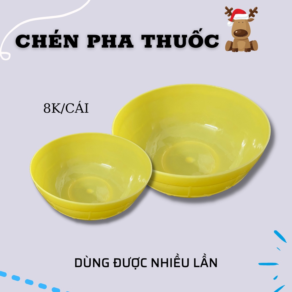 CHÉN TRỘN THUỐC NHUỘM TÓC [ SỬ DỤNG ĐƯỢC NHIỀU LẦN ]