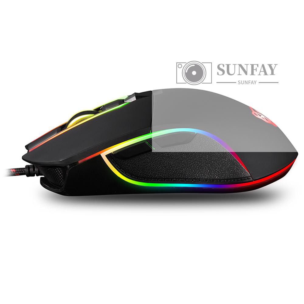 Chuột Quang Gaming Motospeed V30 6 Nút Bấm 3500dpi Có Đèn Led