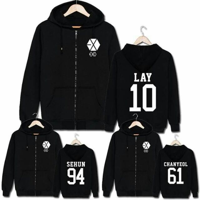Áo khoác EXO in theo yêu cầu