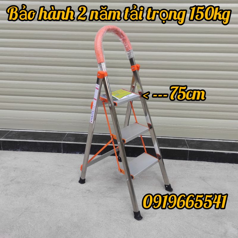 THANG GHẾ INOX 4 BẬC NIKITA-NHẬT BẢN KN-IN04