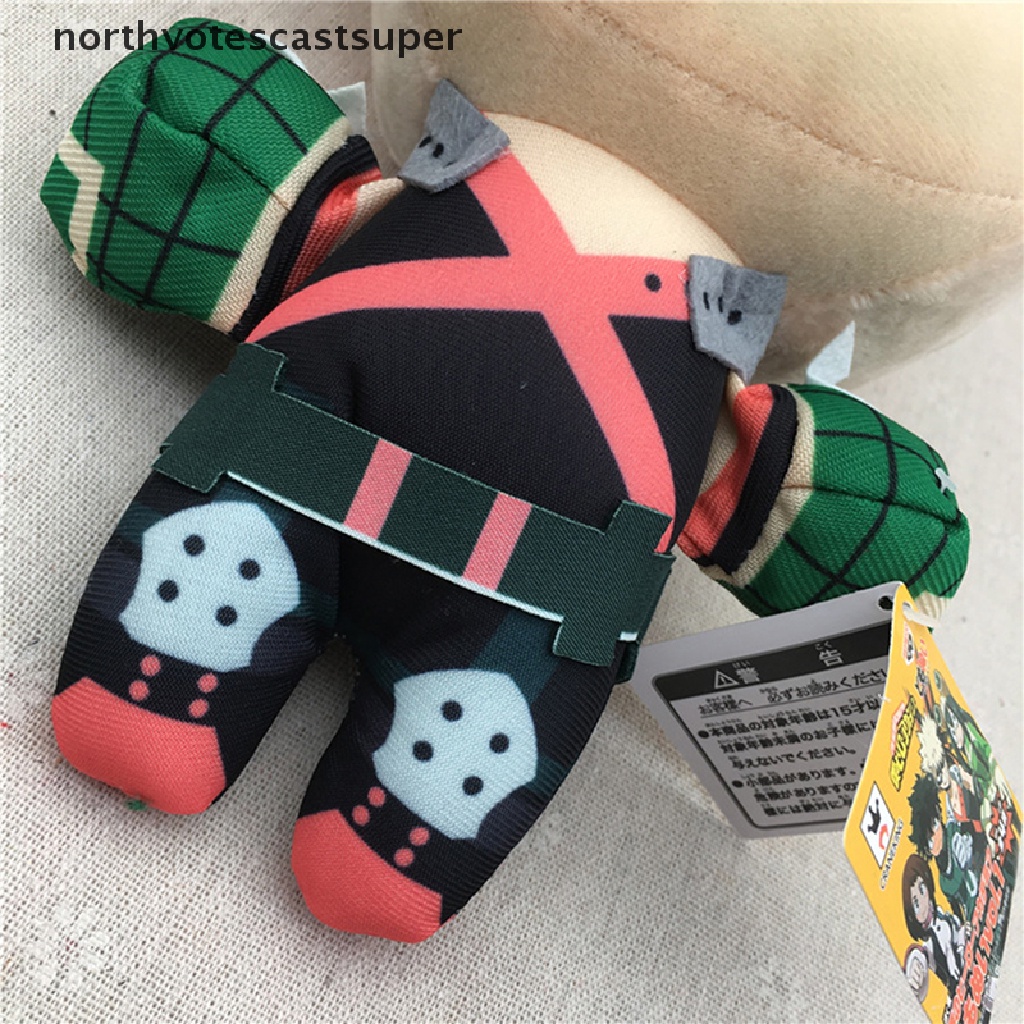 Móc khóa hình búp bê nhồi bông Anime My Hero Academia Bakugo Katsuki Midori Ya Izuku Deku