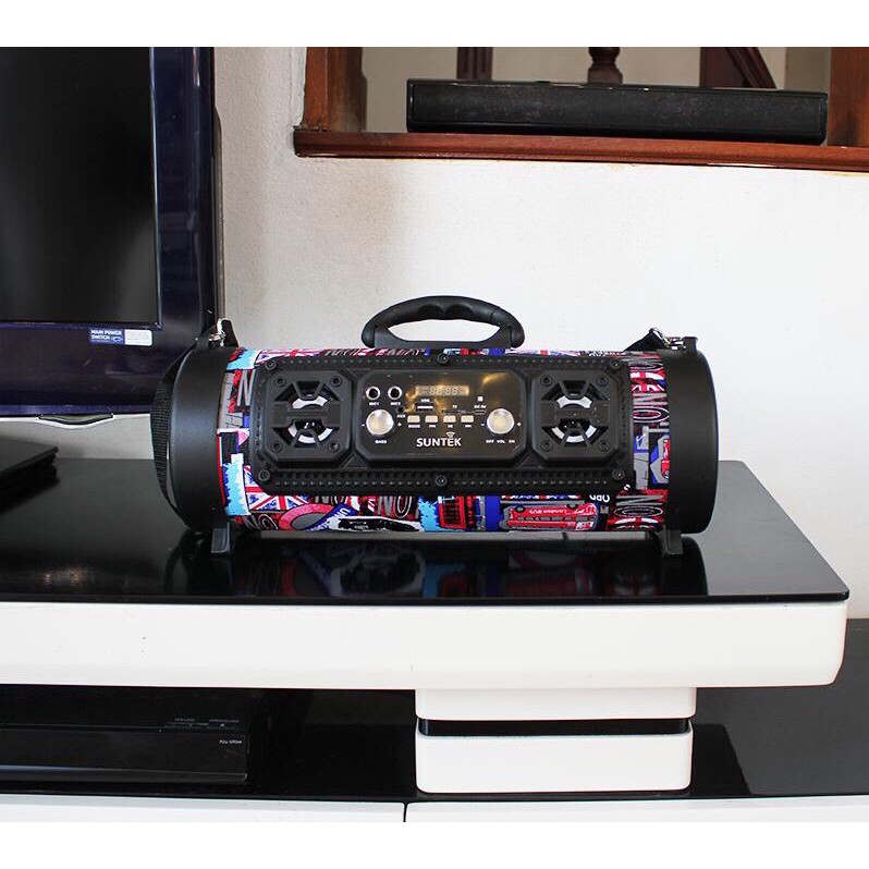 Loa bluetooth M17 tích hợp hát karaoke