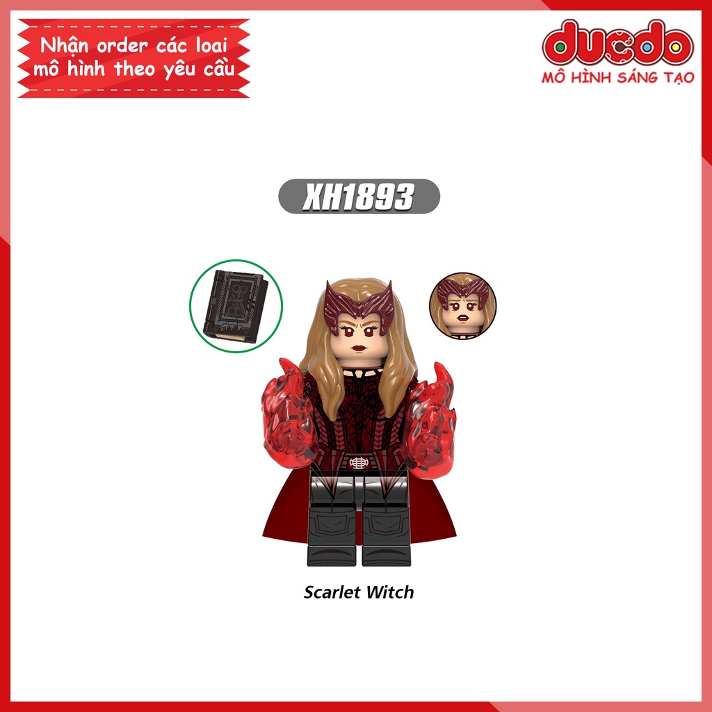 Minifigures Nhân Vật Doctor Strange 2 Phù Thủy Tối Thượng Marvel - Đồ chơi Lắp ghép Xếp hình Mô hình Mini XINH X0335