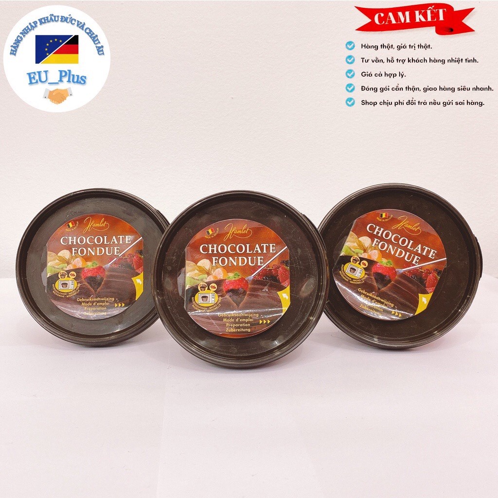 Lẩu Socola Hamlet Chocolate Fondue 250g