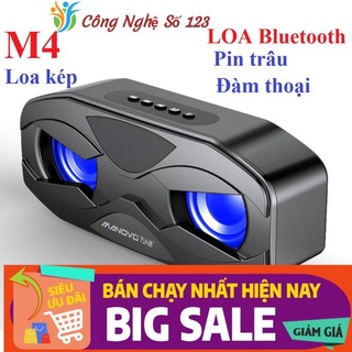 🔥 loa bluetooth m4 nghe nhạc qua, usb, thẻ nhớ, bluetooth, có chức năng đàm thoại
