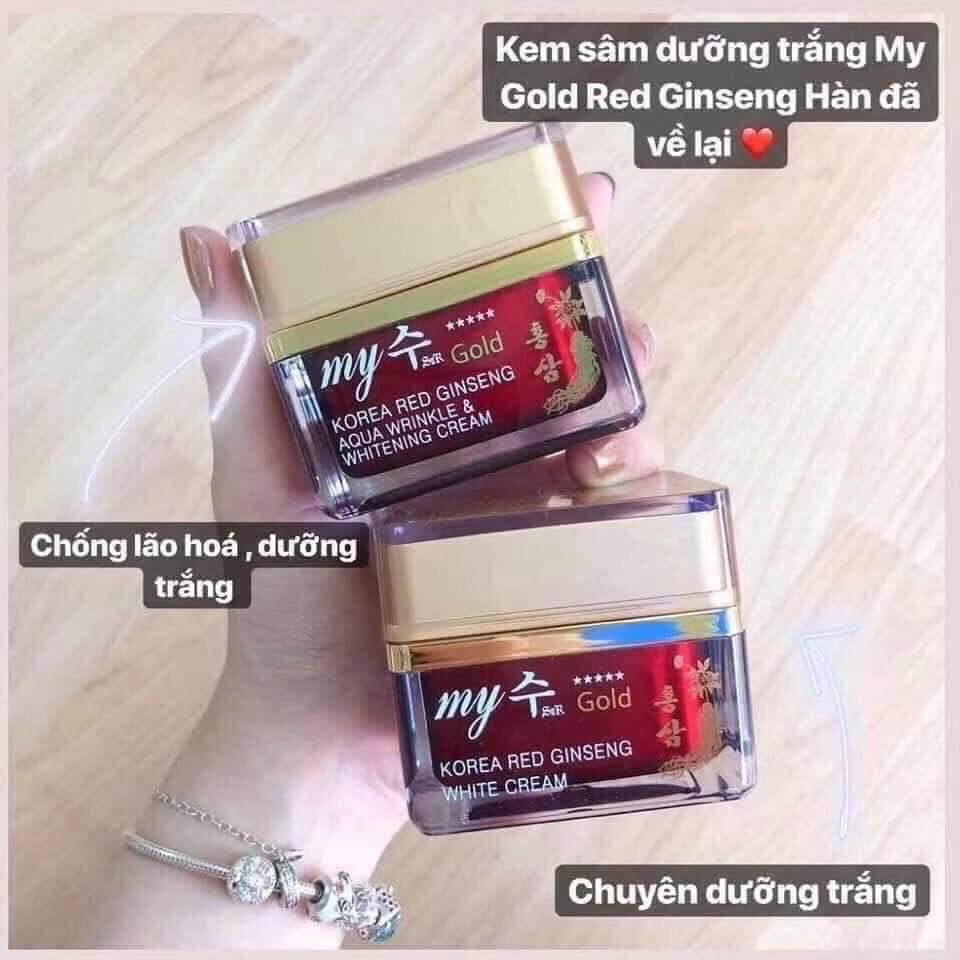 (SALE) Kem sâm My Gold Hàn quốc mẫu mới nhất chính hãng