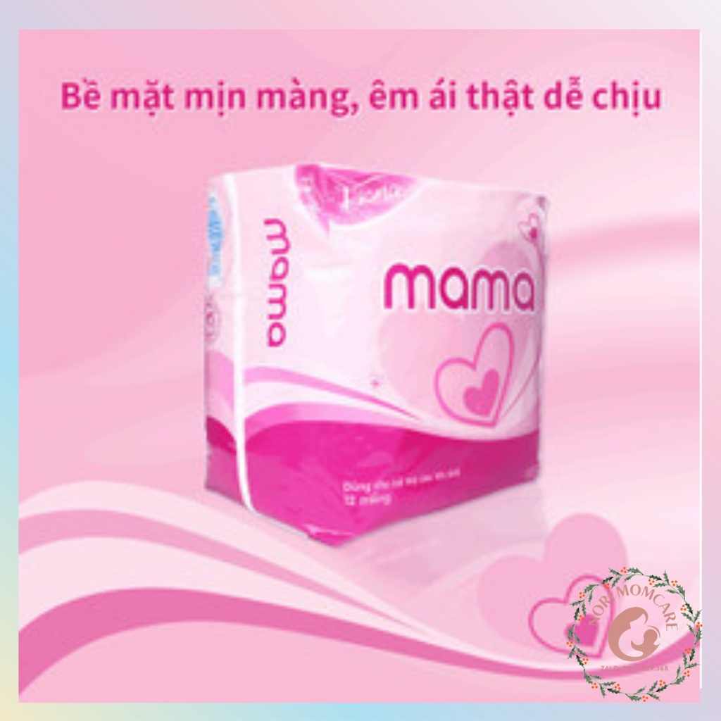 Băng vệ sinh Mama Diana gói 12 miếng, quần lót giấy combo 5 cái dành cho mẹ sau sinh Huygo, Evaday
