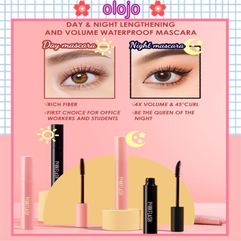 ⚜️Mascara PINKFLASH chuốt mi trang điểm kháng nước chất lượng cao