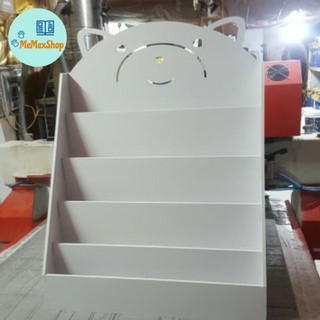 Kệ sách cho bé  kệ sách trẻ em hình gấu full bộ kèm vít bắt (3 Size)