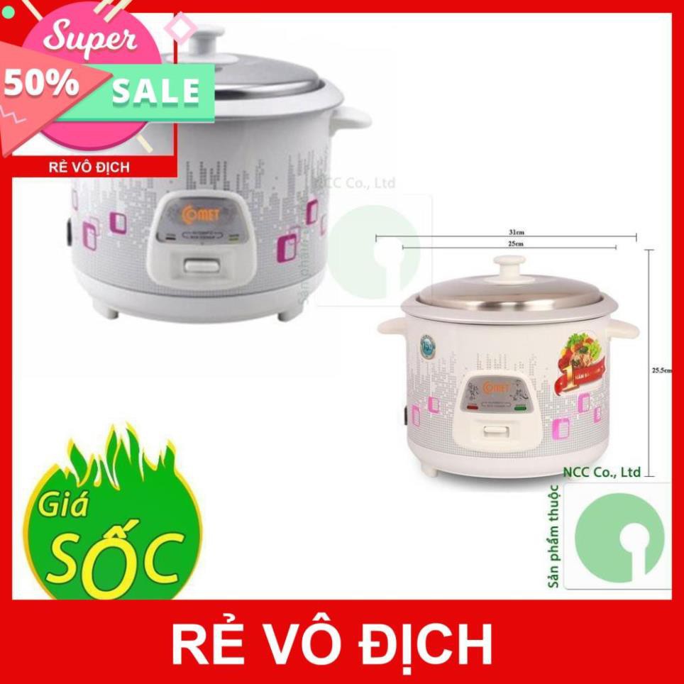 Nồi Cơm Điện Comet 1,8L CM8019 Nắp Rời - NLVQ-1940-NCNR