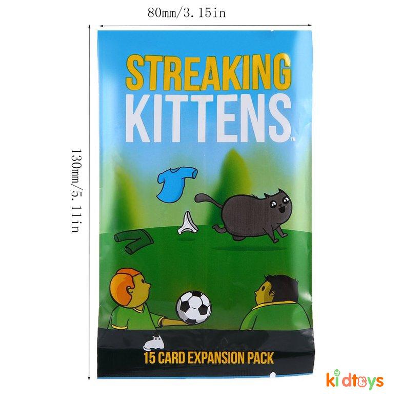 Bộ bài đồ chơi Streaking Kittens thú vị