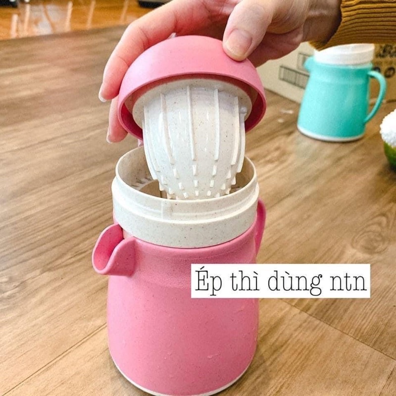 CỐC VẮT CAM LÚA MẠCH CÓ ( ko có tay cầm)