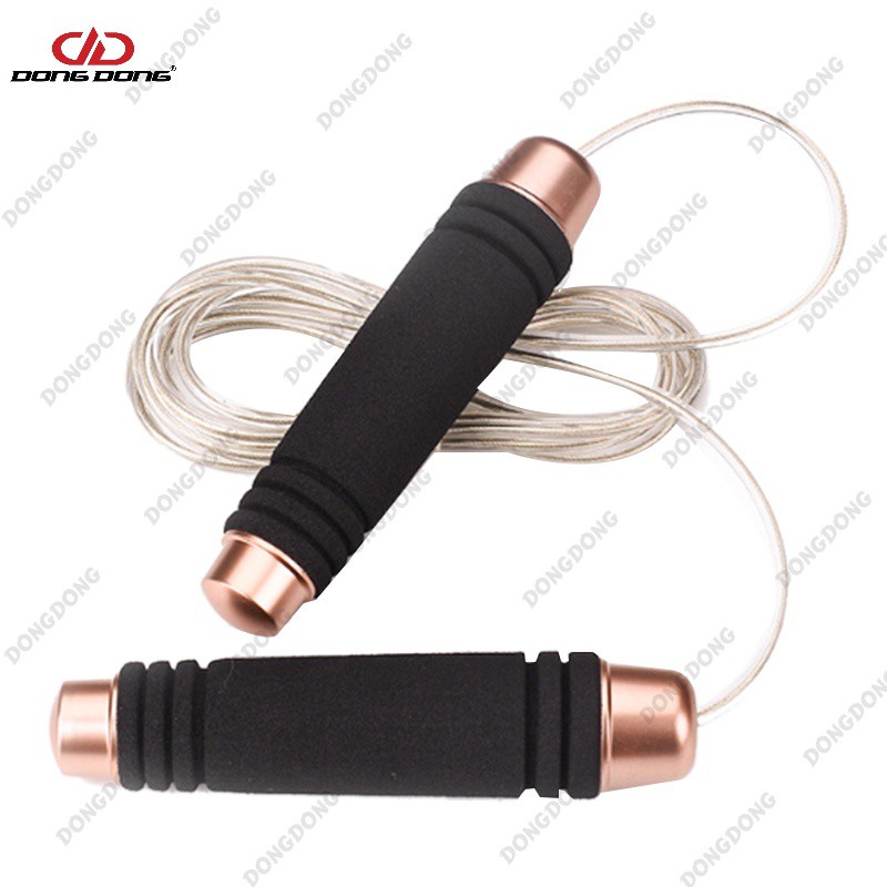 Dây nhảy thể dục lõi Thép D88 dài 2.8m, dây tập 2 lớp có thể điều chỉnh chiều dài cao cấp - DONGDONG