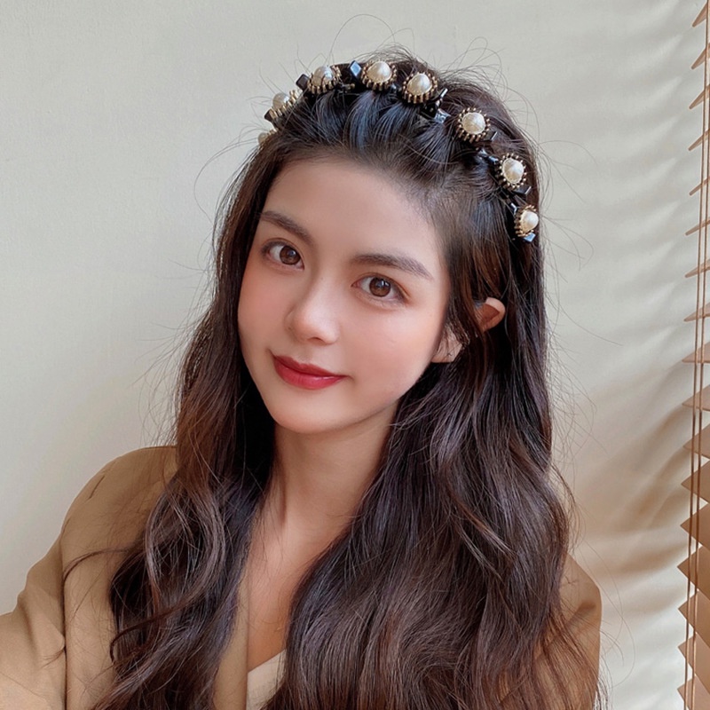 IF ME Cài tóc thiết kế họa tiết rỗng nhiều lớp thời trang cho nữ