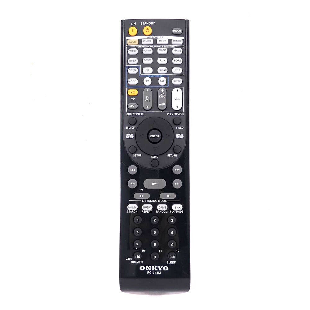 Mới RC-743M Cho ONKYO Bộ Thu Video Âm Thanh AV Điều Khiển Từ Xa RC-799M RC-736M