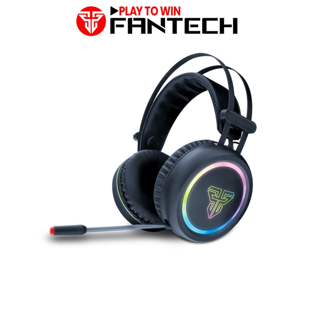 HÀNG CAO CẤP -  Tai Nghe Gaming Chụp Tai Có Dây Fantech HG15 CAPTAIN Chất Lượng Âm Thanh 7.1 LED RGB 16,8 Triệu Màu Mic 